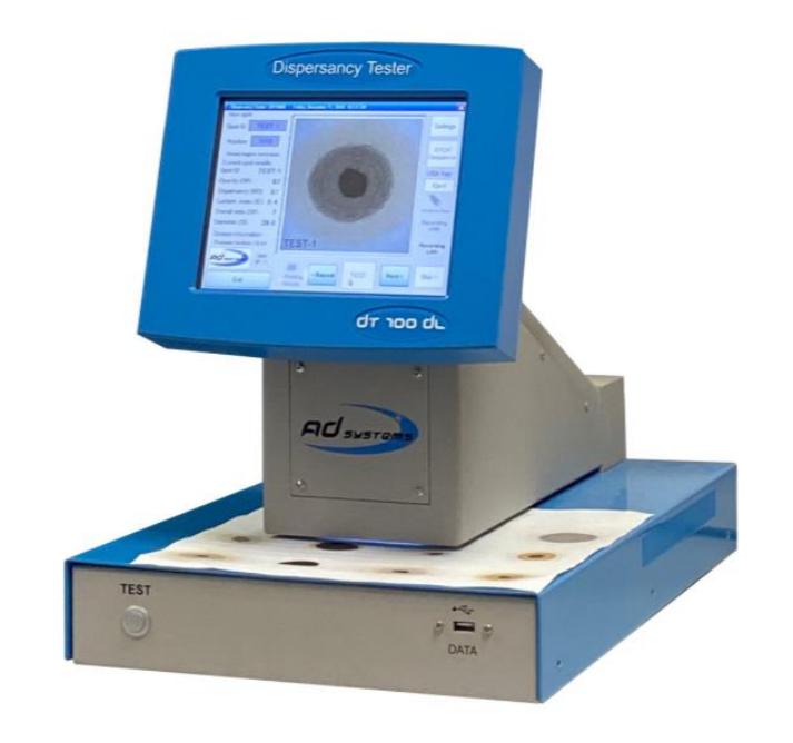 DT100DL &mdash; анализ масла по ASTM D7899, измерение дисперсности и сажи 